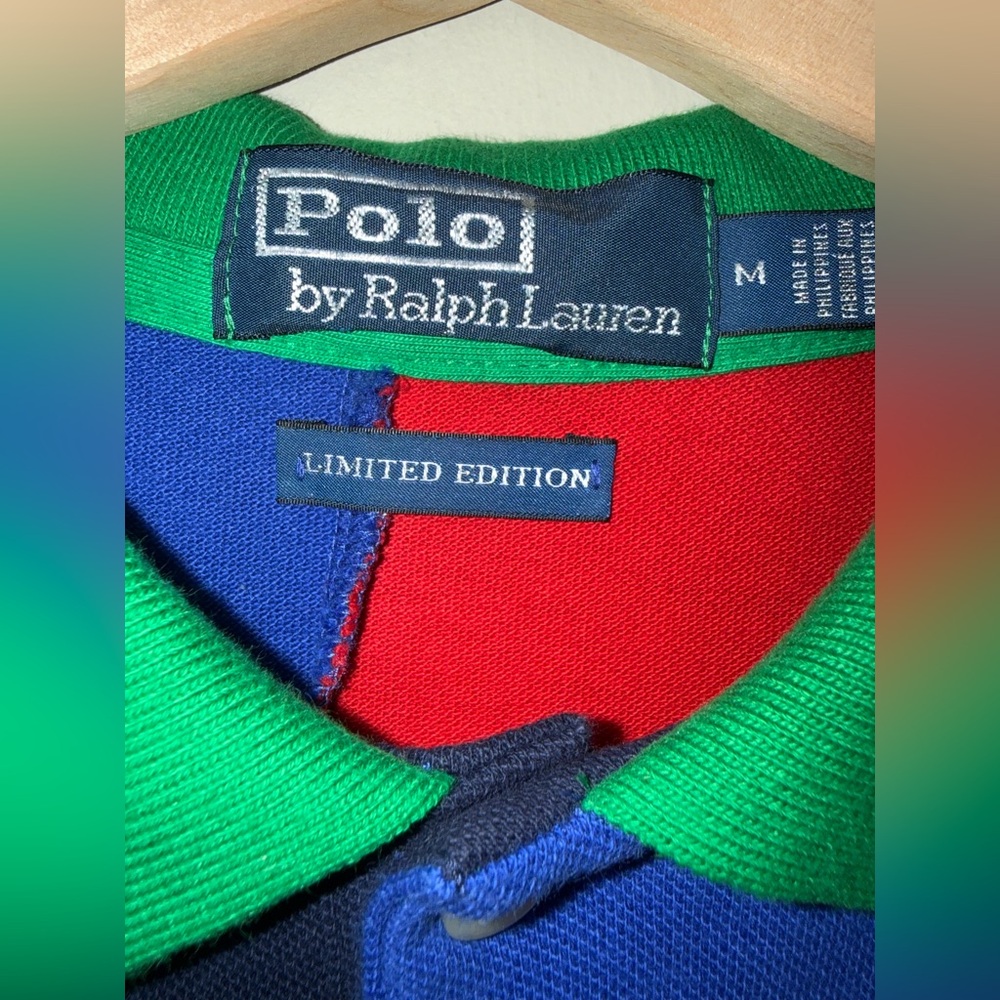 Ralph Lauren Limited Edition Multicolor Polo Shirt - Picture 3 of 7